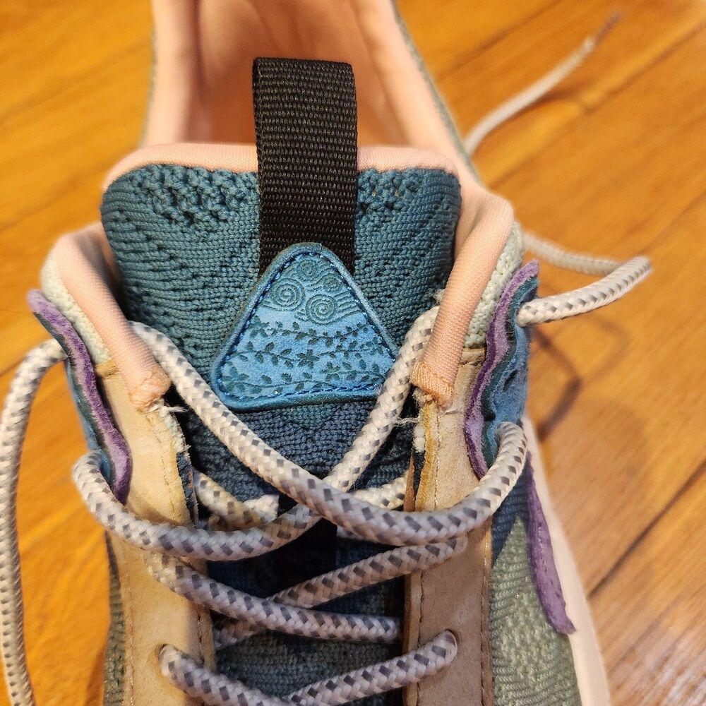 Flower Mountain Kotetsu Sneakers Multicolor Grn Anthropologie Free People Sz 7.5 - Picture 9 of 13